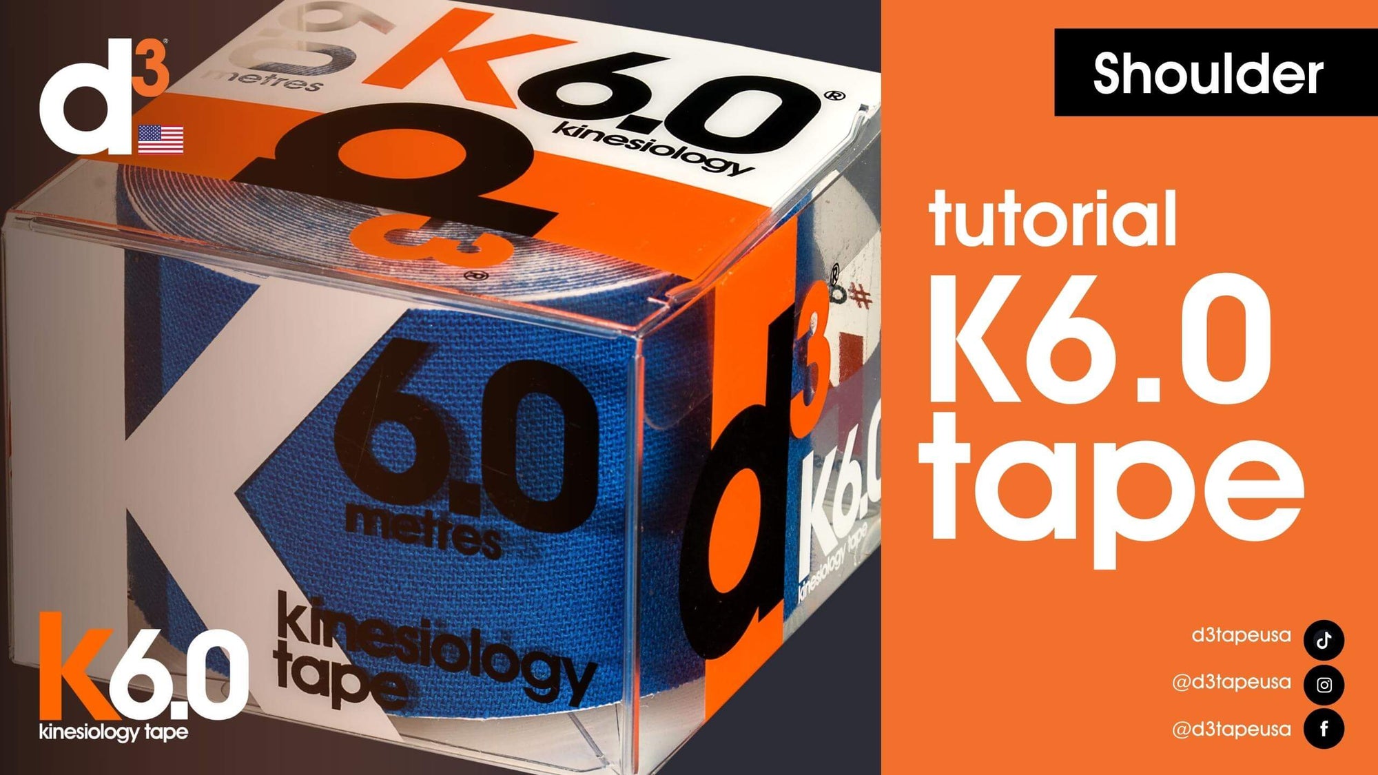 Tutorial - Shoulder - K6.0 Kinesiology Tape