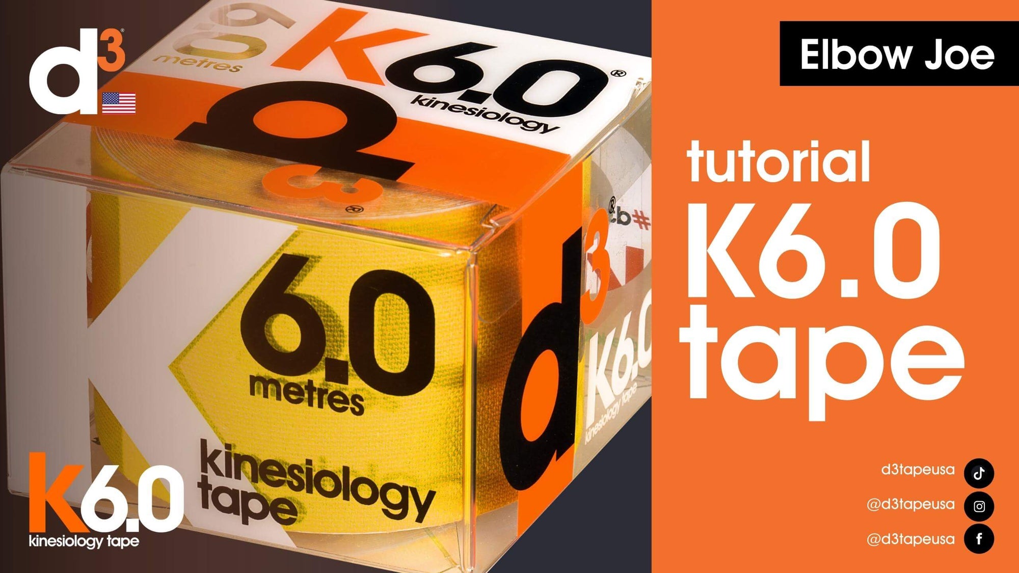 Tutorial - Elbow Joe - K6.0 Kinesiology Tape