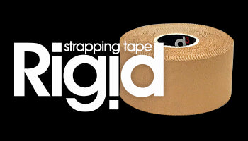 Rigid strapping tape product card showing icon and single 38mm roll