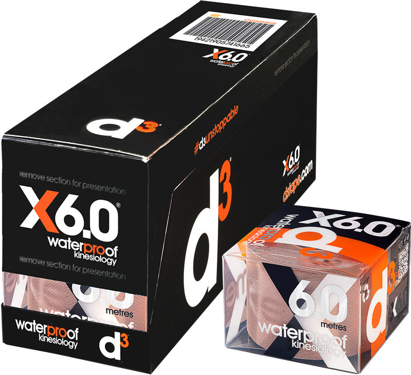 X6.0 Waterproof Kinesiology Tape