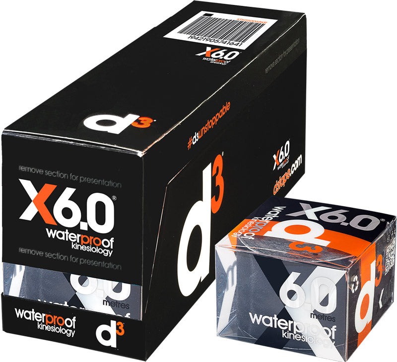 X6.0 Waterproof Kinesiology Tape